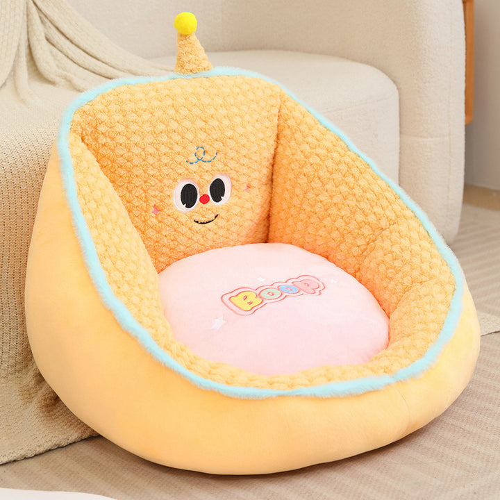 Cute Plush Armchair Cushion Bowlift
