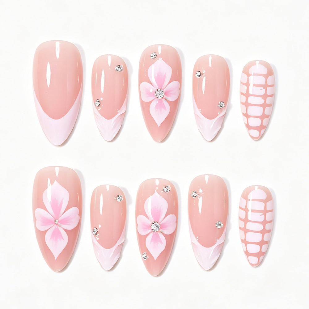 Elegant Decorative Acrylic Nail Art Tips Bowlift