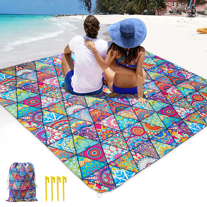 multifunctional beach towel with creative turtle design Bowlift