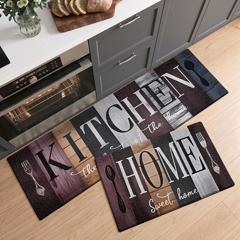 Decorative Kitchen Runner Mat Bowlift