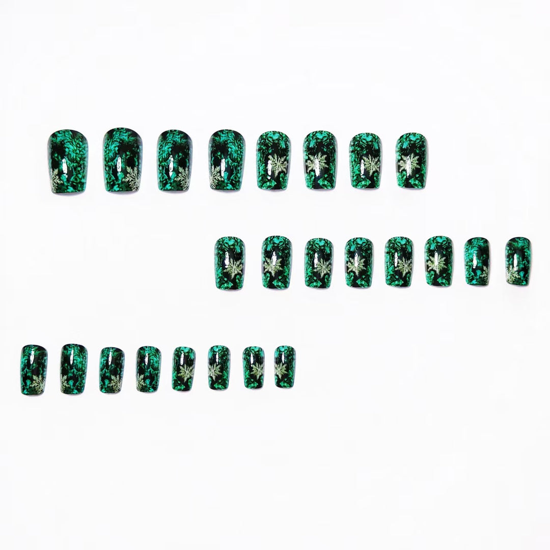 Festive Patterned Nail Art Bowlift