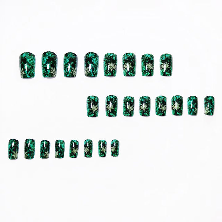 Festive Patterned Nail Art Bowlift