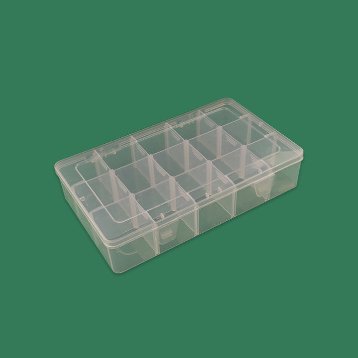 Multi-Compartment Craft Storage Organizer Box Bowlift