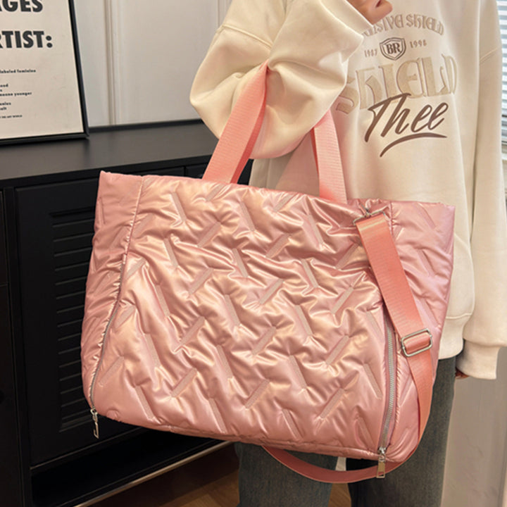 Spacious Shoulder Bag Bowlift
