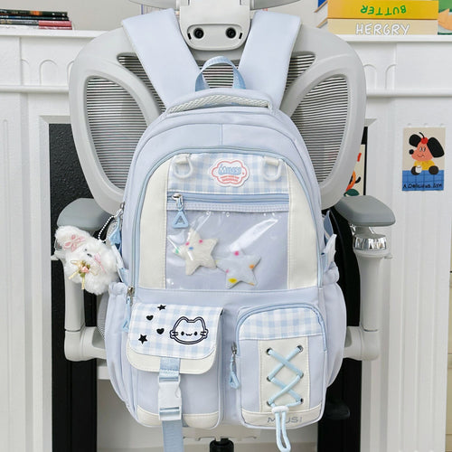 Stylish Playful Graphic Backpack