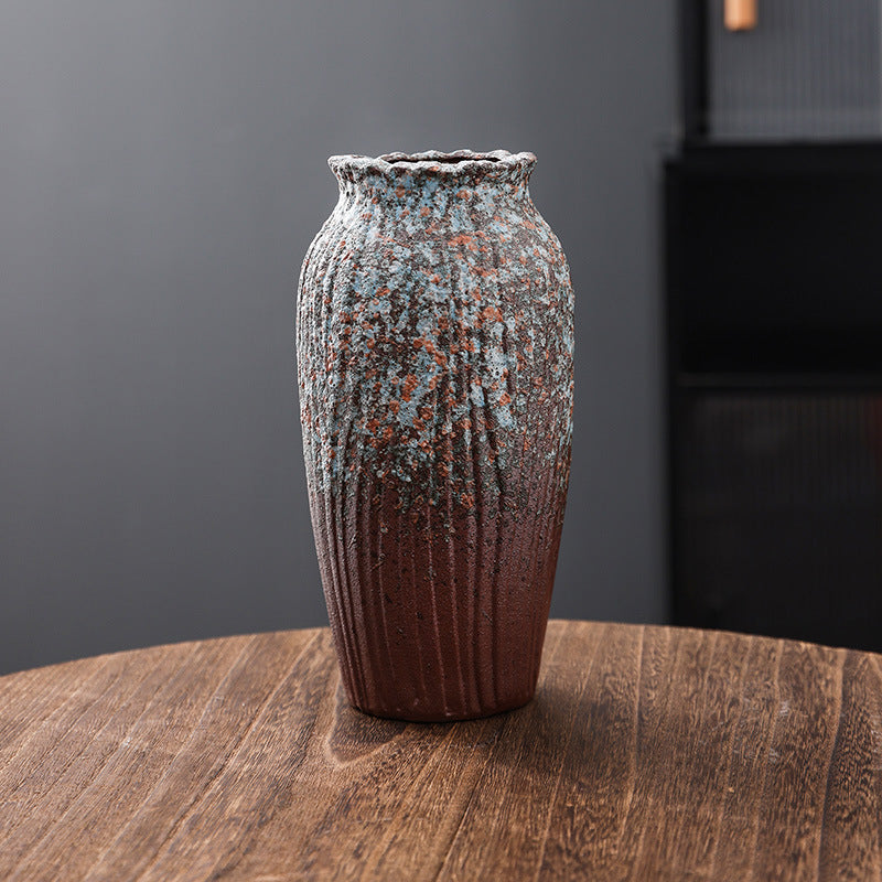 Decorative Textured Ceramic Vase