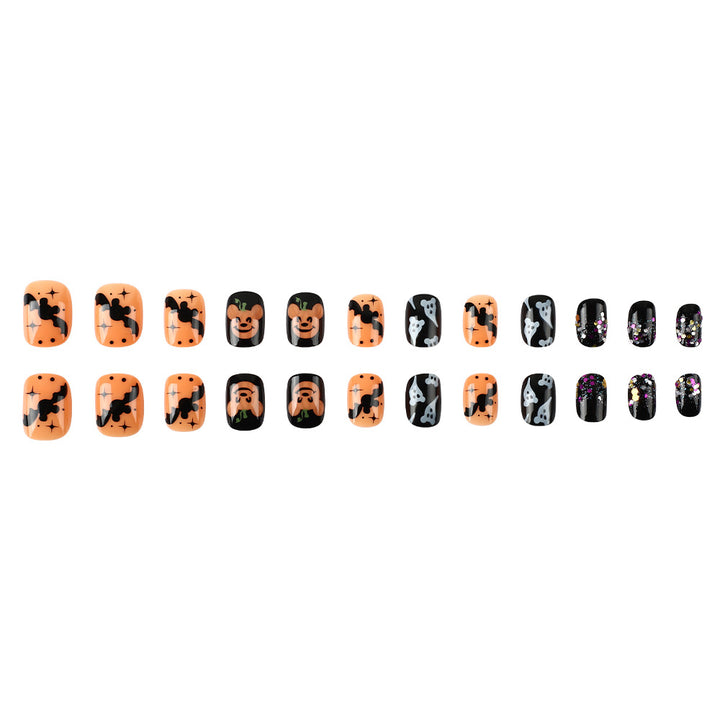 Halloween-Themed Decorative Nail Art Bowlift