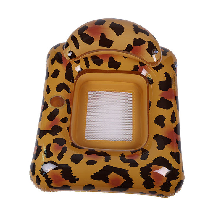 Women Inflatable Lounger with Ergonomic Headrest Bowlift