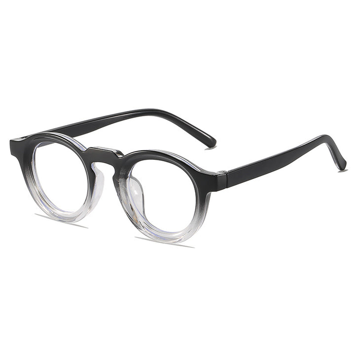 Retro-Inspired Clear Frame Glasses Bowlift