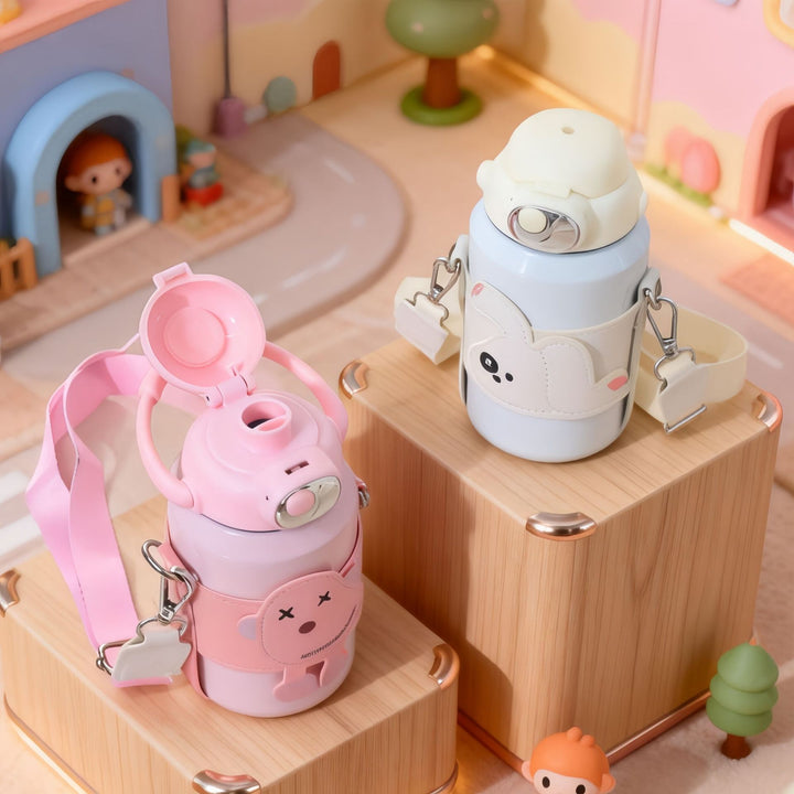 Ladies insulated bottle with cute rabbit design Bowlift
