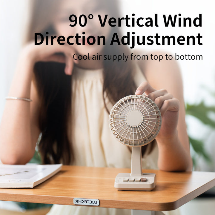 Unisex Compact Table Fan Bowlift