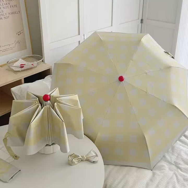 Women’s Foldable Umbrella with Special Design Bowlift