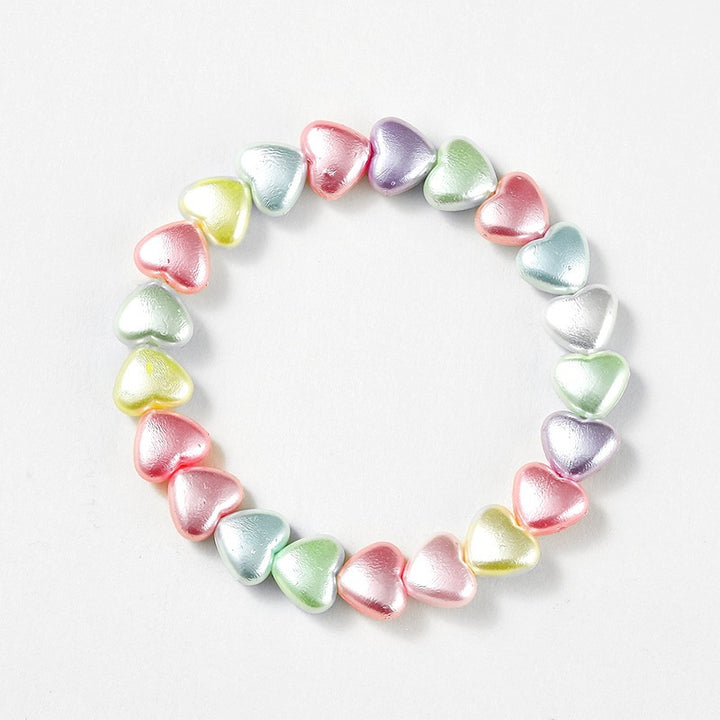 Friendship bracelet with Colorful Heart Charms Bowlift