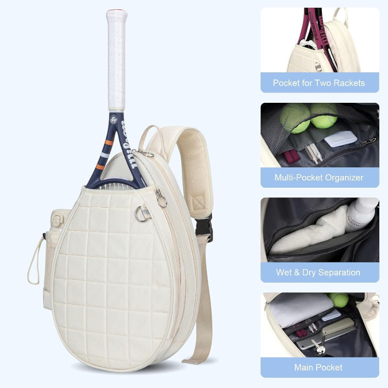 Sporty Tennis Backpack Bowlift