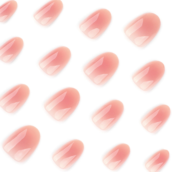 Artistic gel nails with elegant high-gloss finish Bowlift