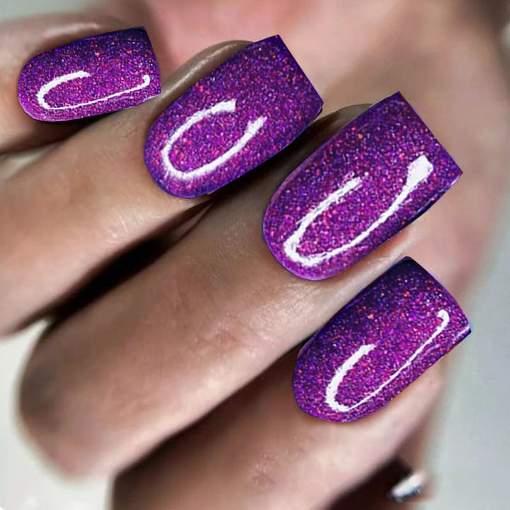 Glittering Gel Nail Tips Bowlift