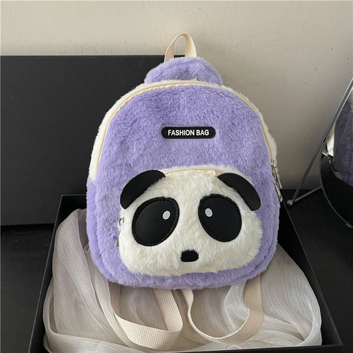 Plush Panda Backpack