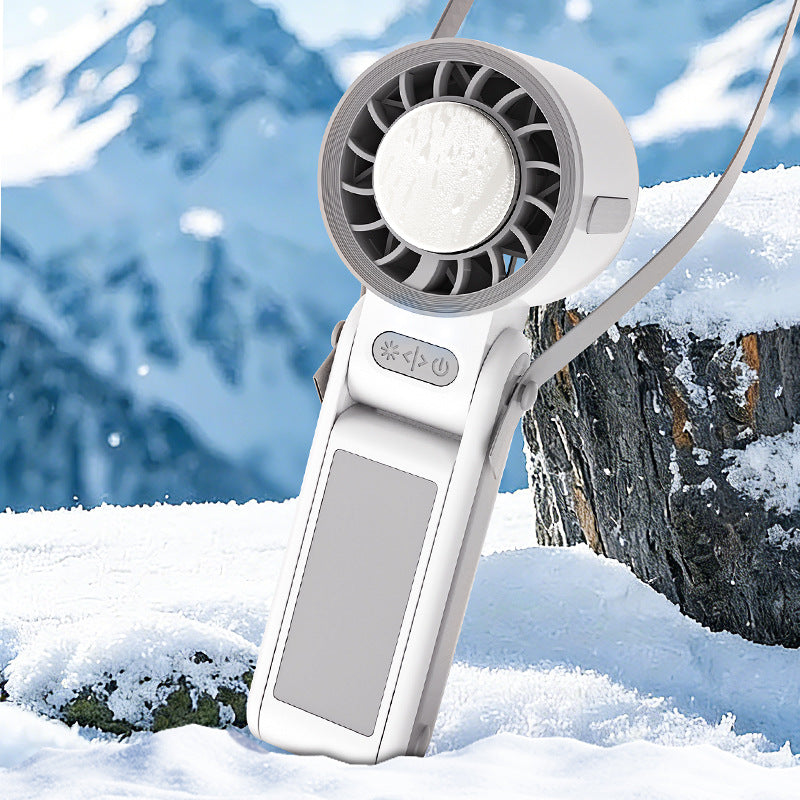 Unisex Portable Hand Fan with Flexible Tilt Mechanism and Powerful Battery Bowlift