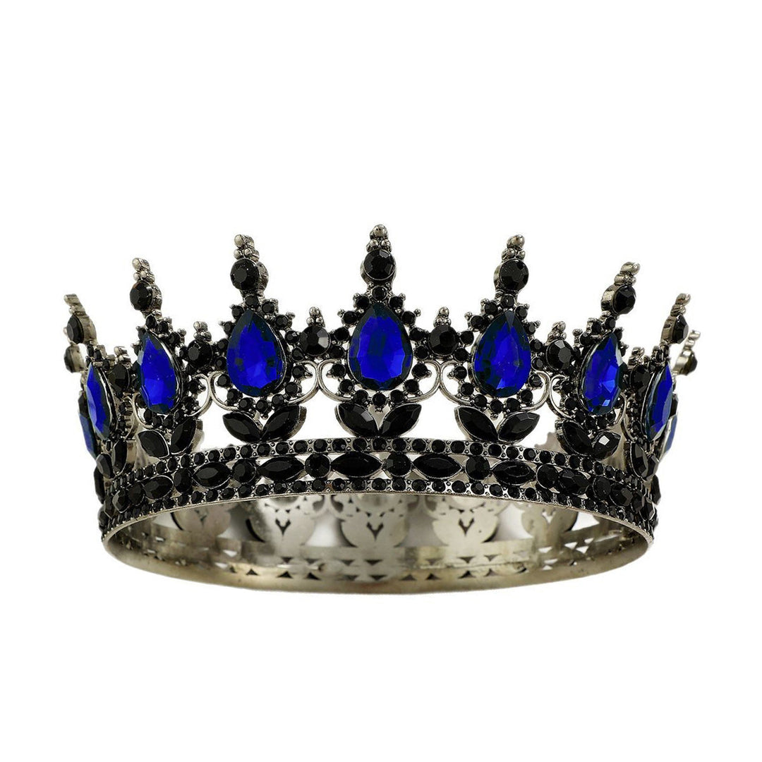 Ladies Luxurious Festive Crown with Shining Gemstones Bowlift