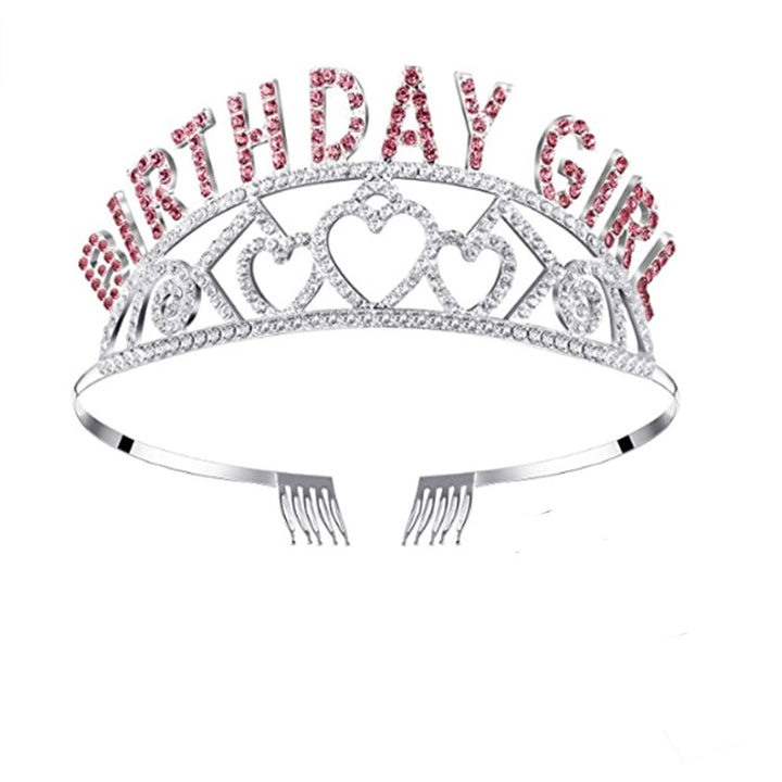 Ladies Glittering Birthday Crown Bowlift
