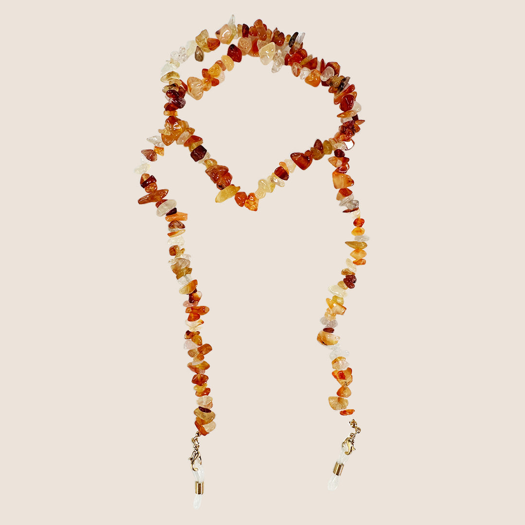 Natural Crystal Eyewear Chain Bowlift