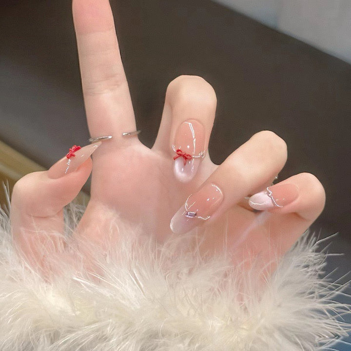 Premium Ocean-Inspired Press-On Nail Extensions Bowlift