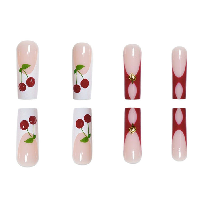 Artistic Long Nail Art Extensions Bowlift