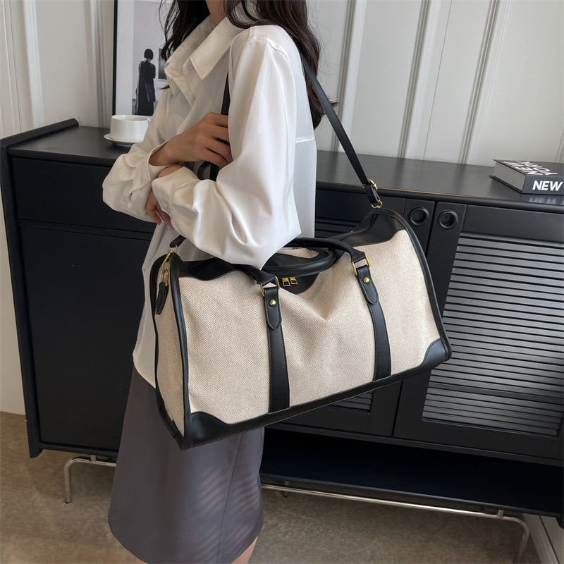 Weekend travel bag with multifunctional compartments Bowlift