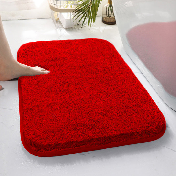 Plush Bath Mat Bowlift
