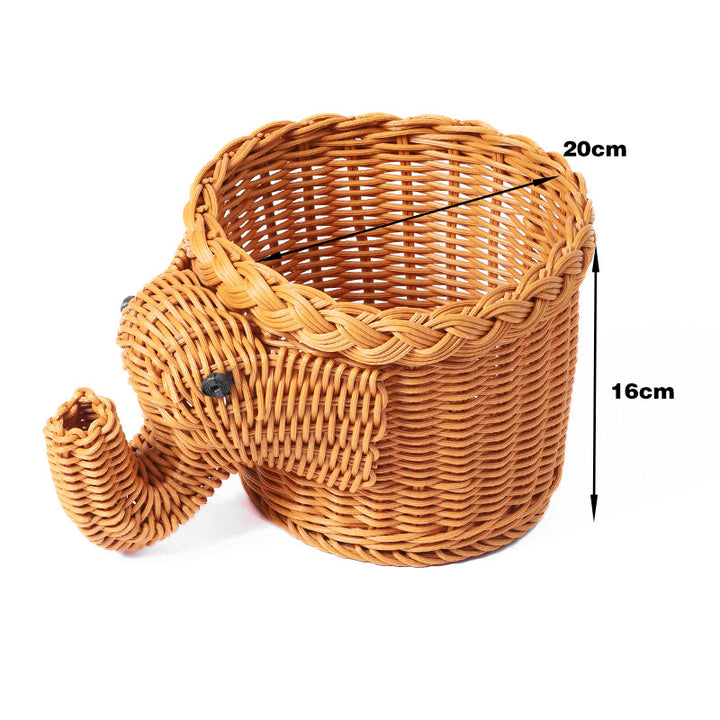 Decorative Wicker Duck Bowlift
