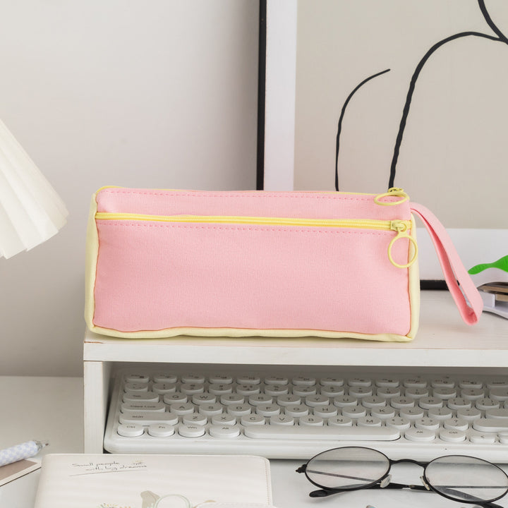 Durable Double-Zippered Pencil Pouch Bowlift
