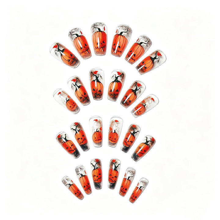 Halloween-Themed 3D Nail Art Bowlift