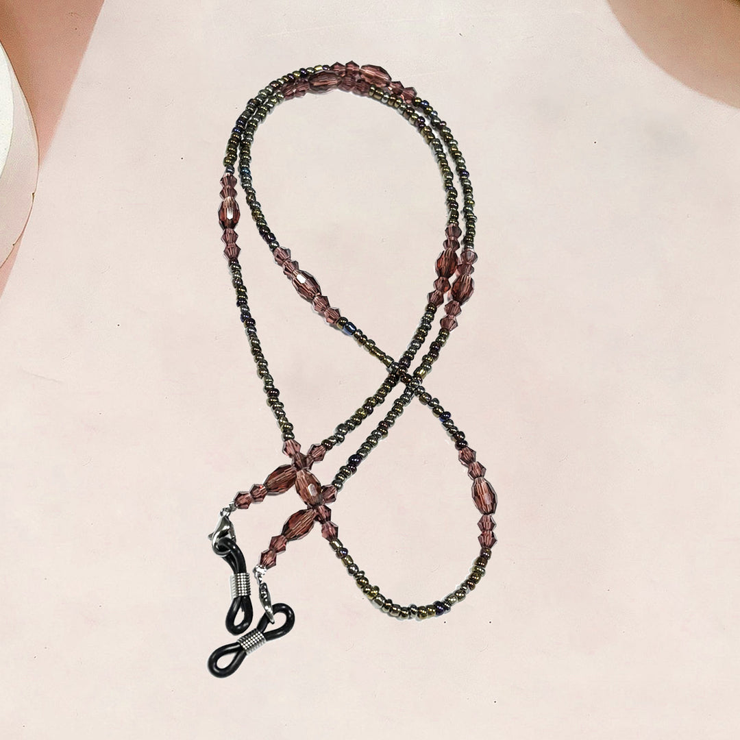 Decorative Beaded Eyewear Chain Bowlift