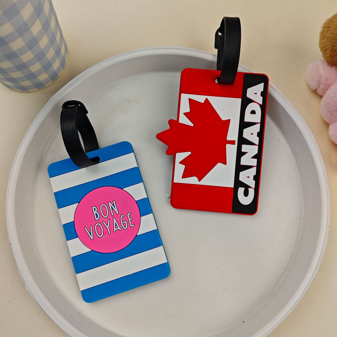 Unisex Luggage Tag with Creative Pattern Bowlift