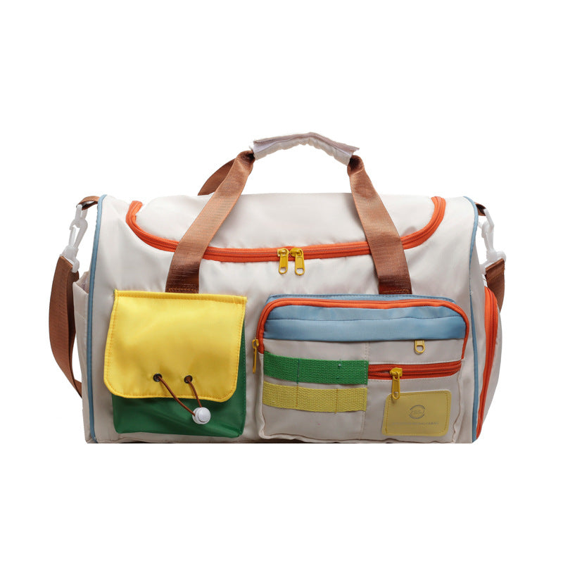 Versatile Multi-Pocket Travel Duffle Bag