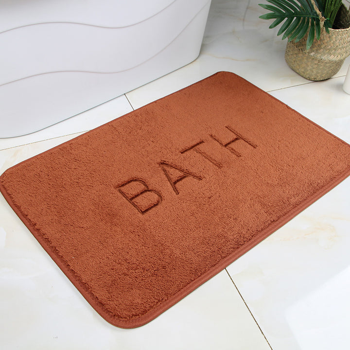 Luxurious Plush Comfort Bath Mat Bowlift
