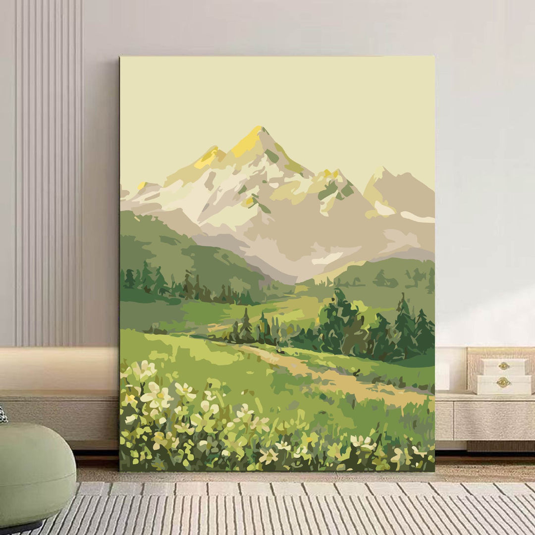 Scenic Mountain Landscape Canvas Art Bowlift 1785768018