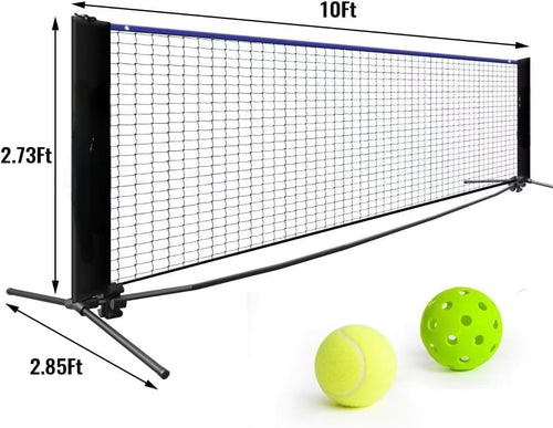 Portable Outdoor Tennis Net System Bowlift