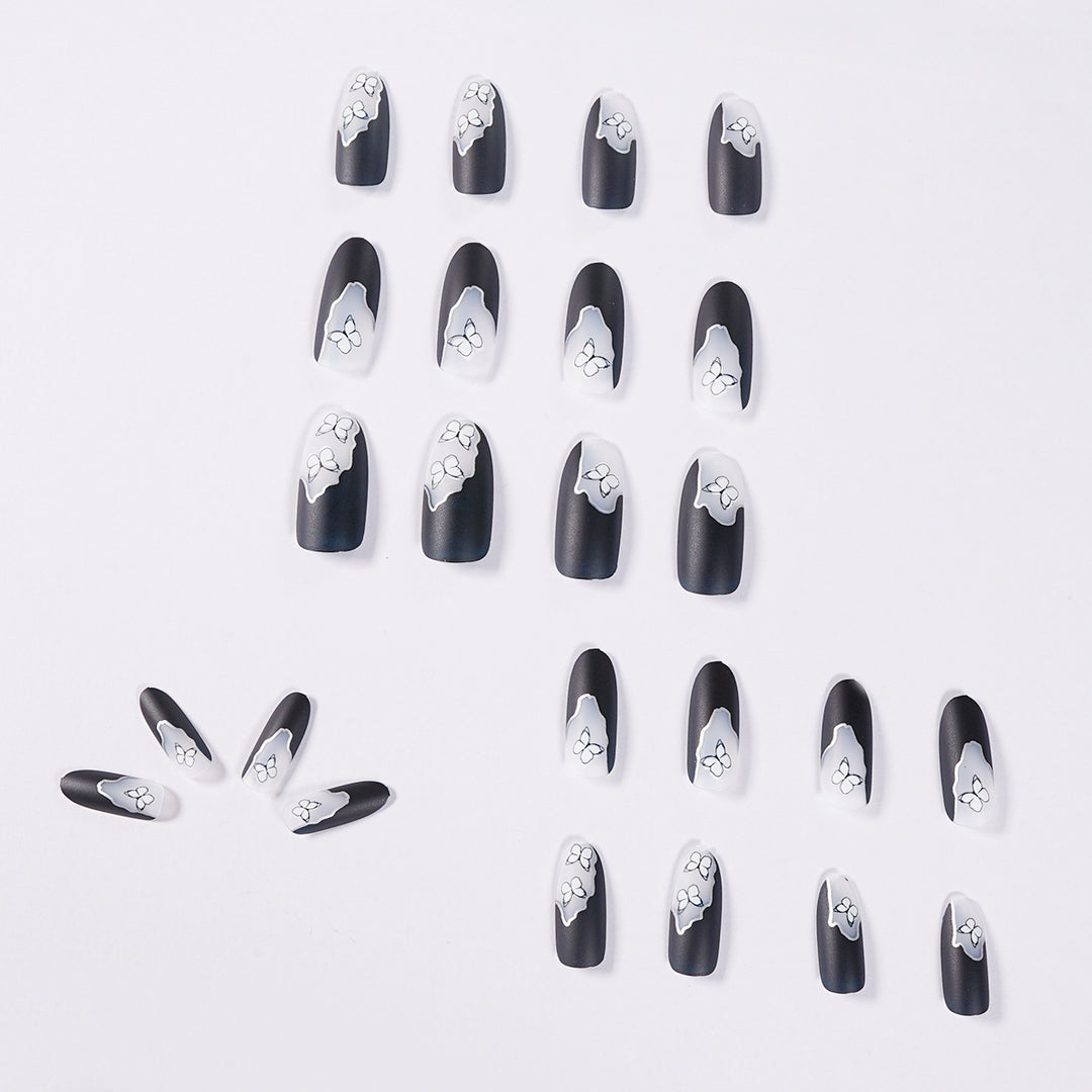 Exclusive artificial nails with floral designs Bowlift