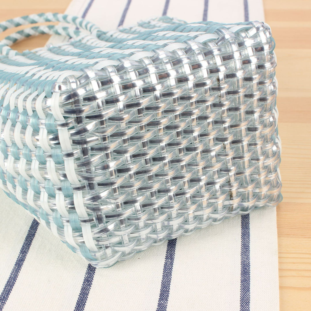 Multifunctional Tote Bag Made of Woven Material Bowlift