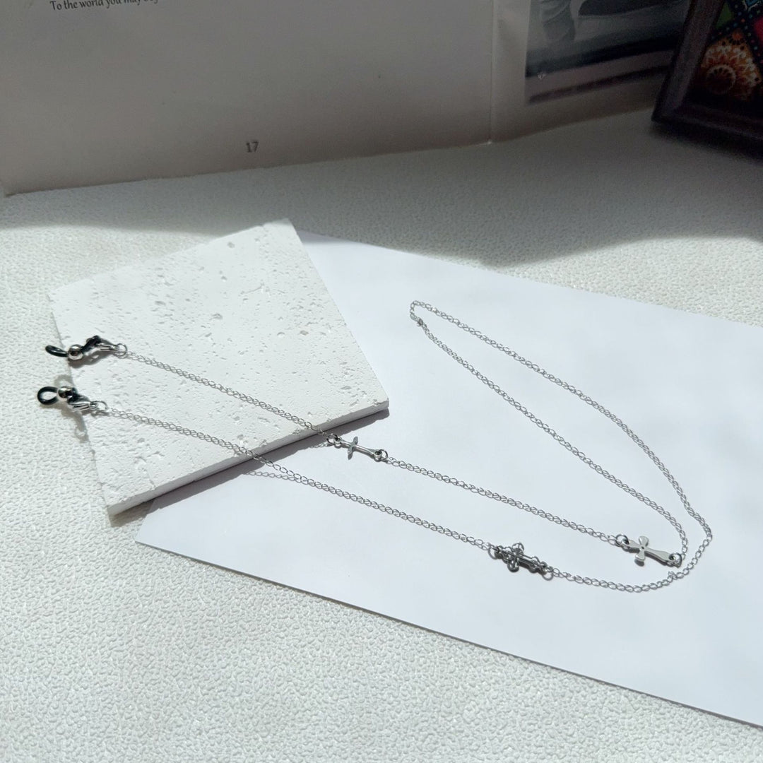Minimalist Silver Chain Necklace Bowlift