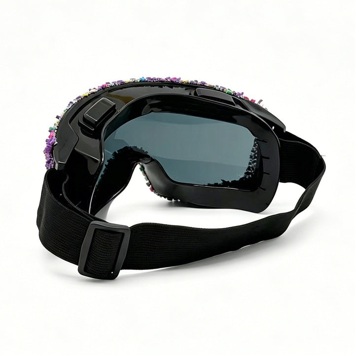 Women's ski goggles in creative design with colorful accents Bowlift