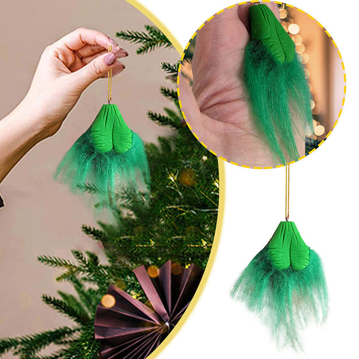 BowLift | Hairy Grinchy Ball Christmas Ornament