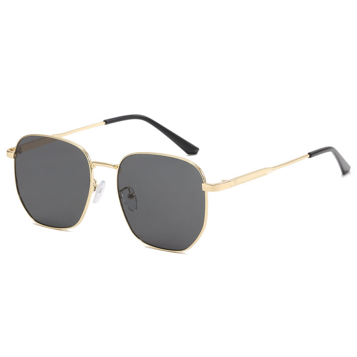 Women’s fashionable square glasses with lightweight metal frame Bowlift
