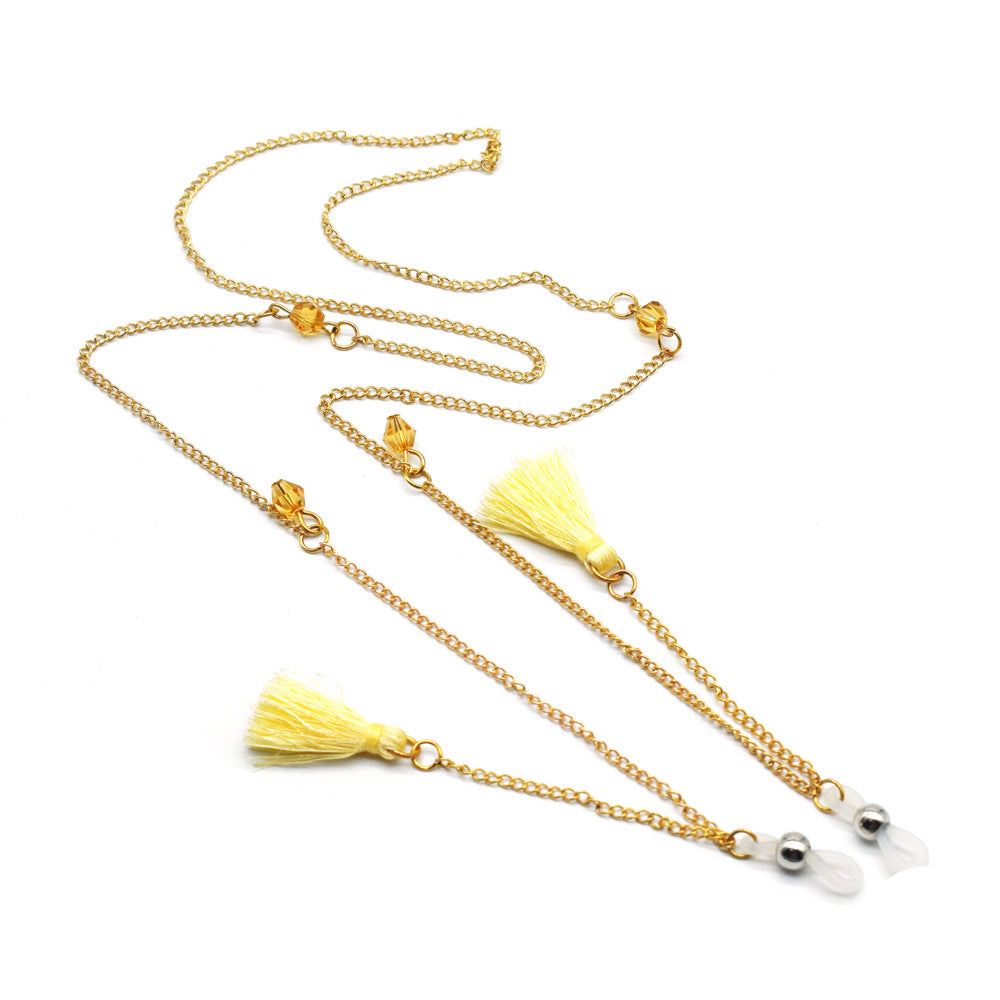 Elegant Tassel Eyewear Chain Bowlift