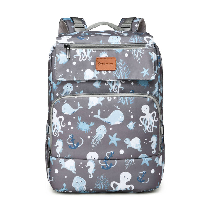 Dinosaur Print Multi-Functional Backpack Bowlift