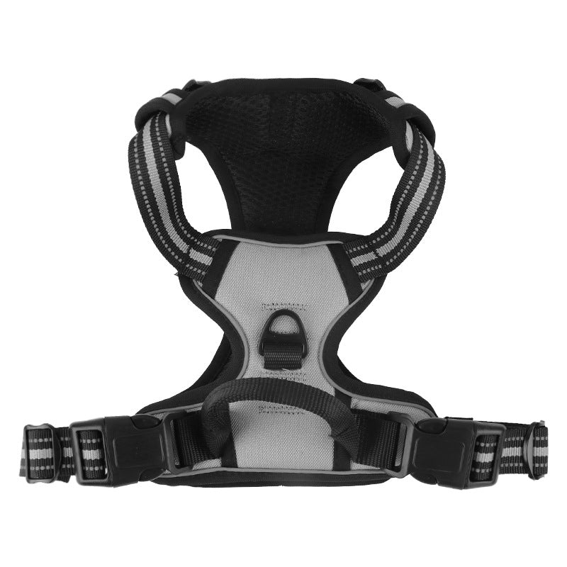 Comfortable Adjustable Dog Harness and Leash Set
