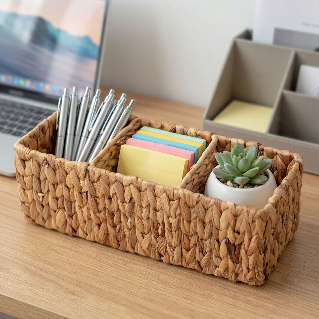 Handwoven Cosmetic Organizer Bowlift