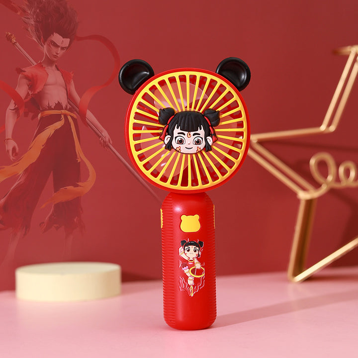 Women's portable handheld fan with creative animal ears Bowlift