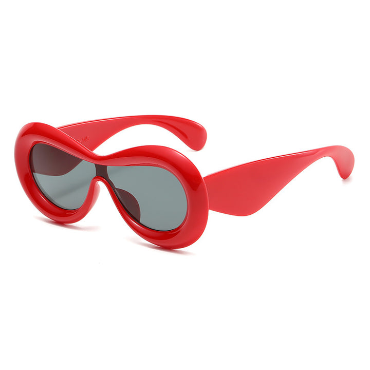 Women's fashionable oversized sunglasses in extravagant design Bowlift